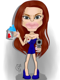 Шарж из Голливуда