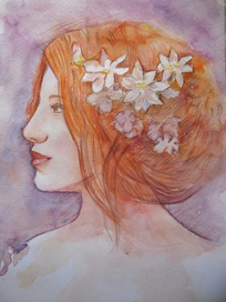 подруга (набросок)