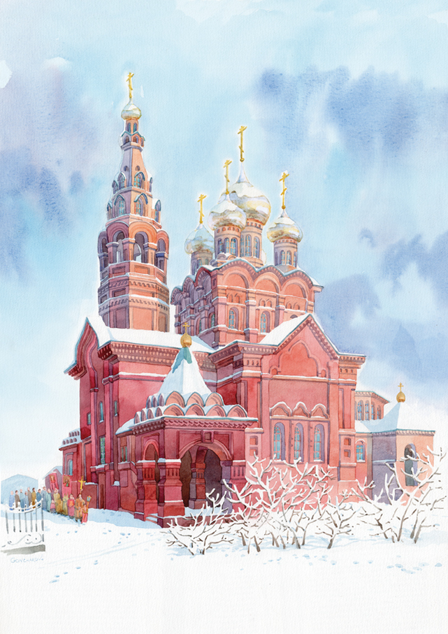 храм Серафима Саровского в Петергофе