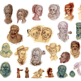 Вестерн персонажи