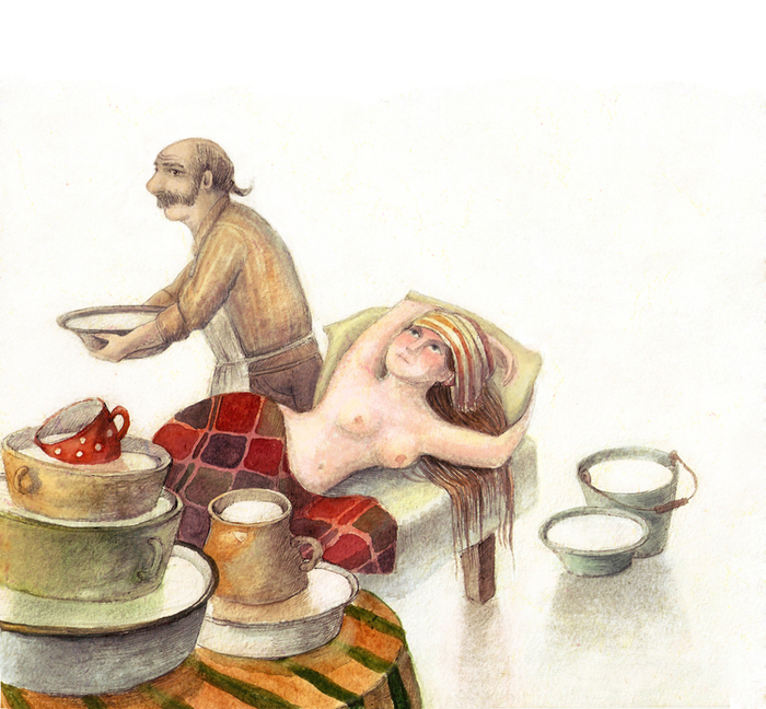 Приход и жена. к сказке "Лист работы Мелкина" Дж.Р.Р.Толкина