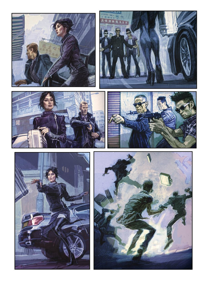 Гангстерский комикс