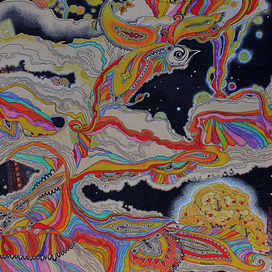 Над ночным городом