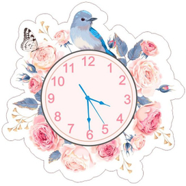 Часы птичка
