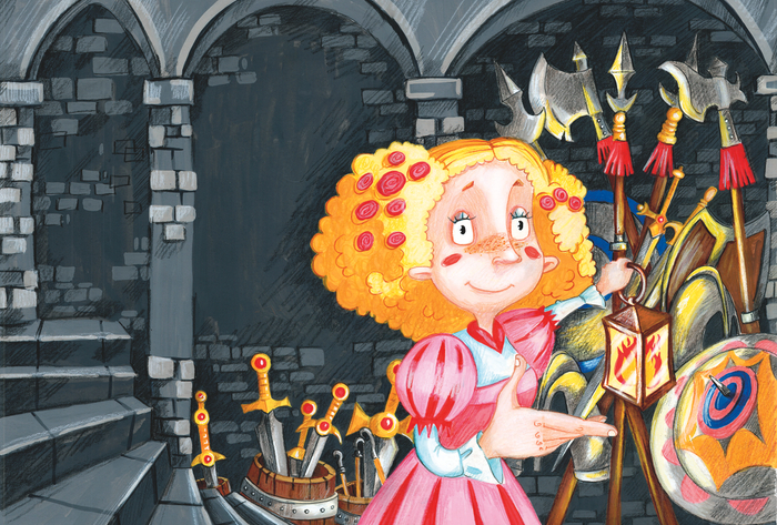 у принцессы в подземелье