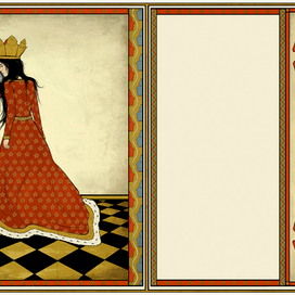 Иллюстрация к сказке братьев Гримм  "Белоснежка"