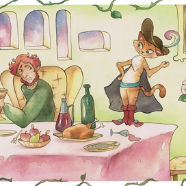 Кот в сапогах. Иллюстрация 5