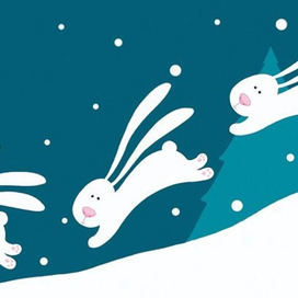 Зайці. Новий рік