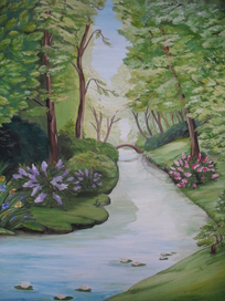 Лесной ручей