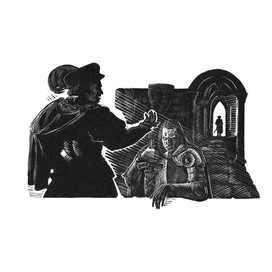 Спусковая иллюстрация "Скупой рыцарь"