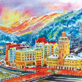 Роза Хутор 1