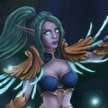 Ночная эльфийка