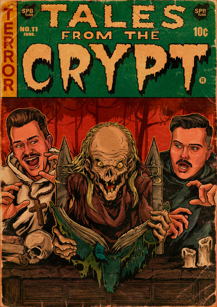 Обложка "Байки из склепа"