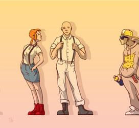 Типажи 2 (для издательства "Балаас")