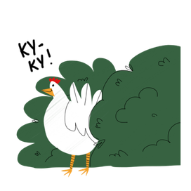 Курочка из стикерпака