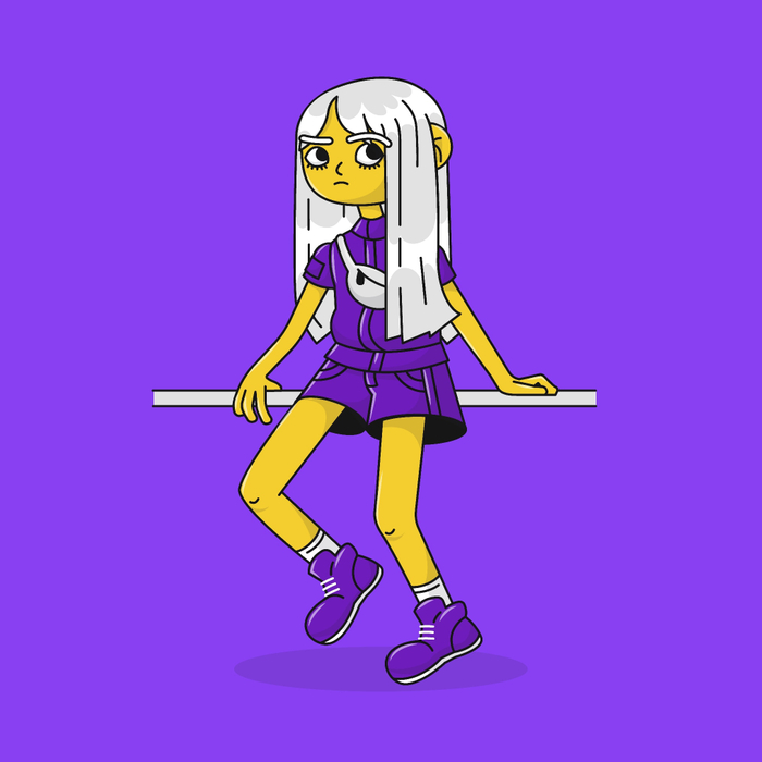 Персонаж в стиле cartoon