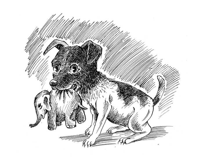 Моськино детство