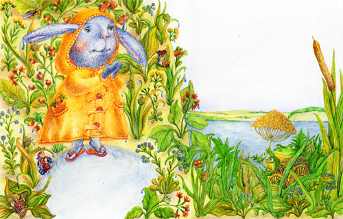 Зайчик и дождик