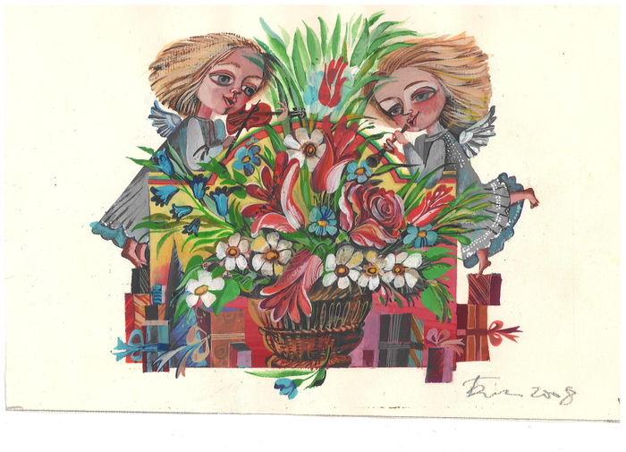 Надежда Белякова - автор и художник сказки -"КАПРИЗНАЯ ПЕСЕНКА"