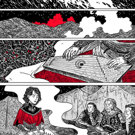 Страница из книги комиксов "Волшебные вещи"