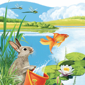 Иллюстрация к притче И. Гуриной "Чудо"