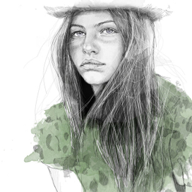 портрет Thylane Blondeau