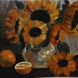 Подсолнухи