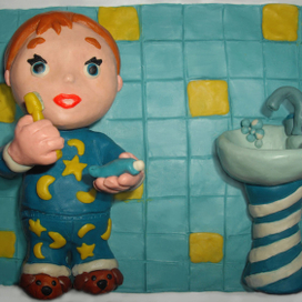 Пластилин. Утро