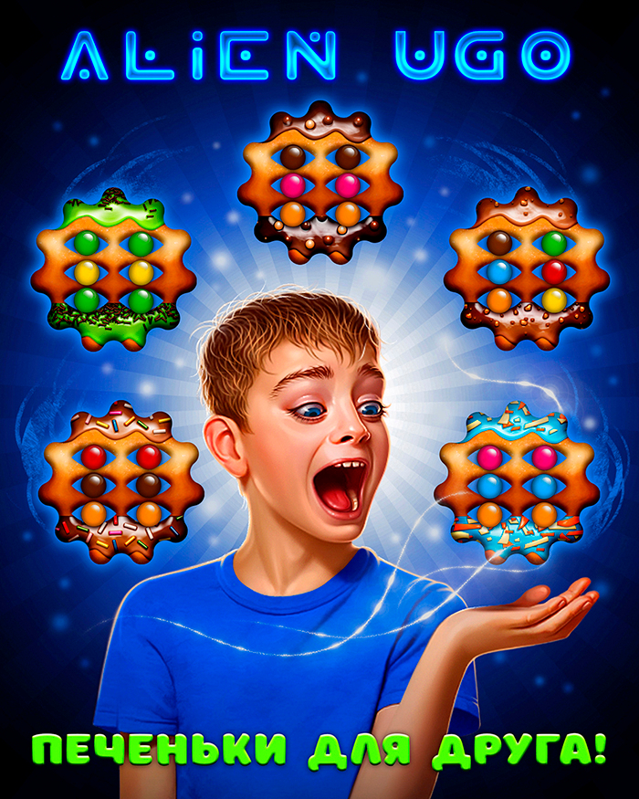 Постер для бренда Alien UGO