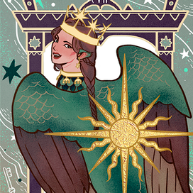 таро забытых легенд - звезда