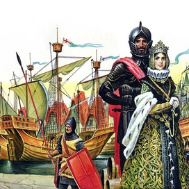 Рисунок на суперобложку  М.Дрюон "Французская волчица"