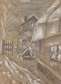 Титульная иллюстрация к повести "Три стадии любви"