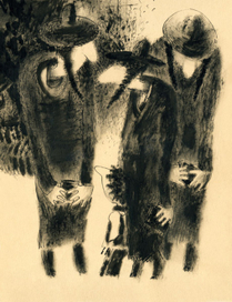 В Иерусалиме выпал снег