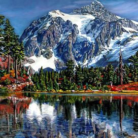 Снежные горы