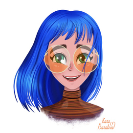 Яркая девчонка