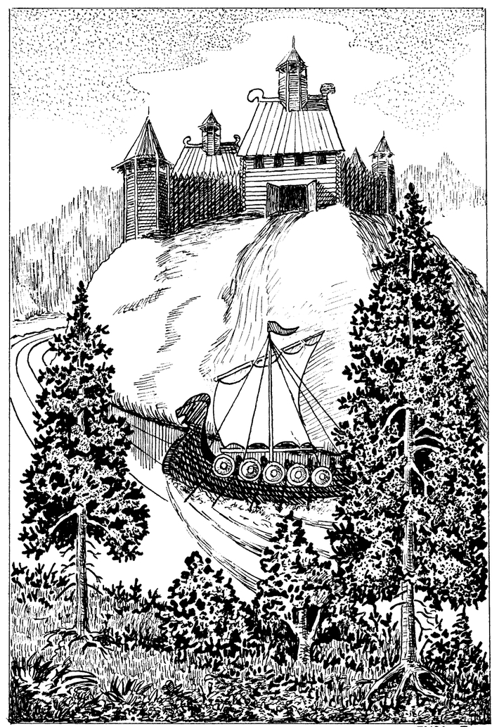 Иллюстрация к книге "Богатырская невеста".