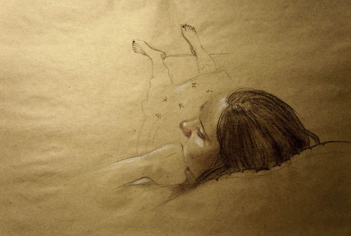 Ося возлежащая