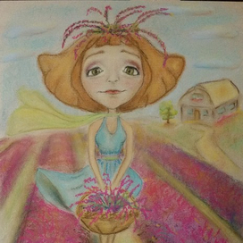 Влюблённая в лаванду