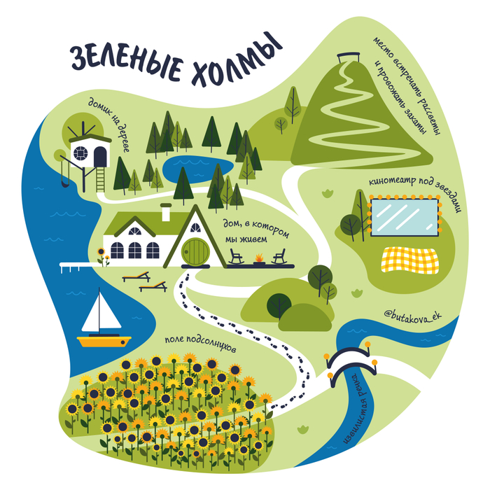 Город из моих фантазий 🌿