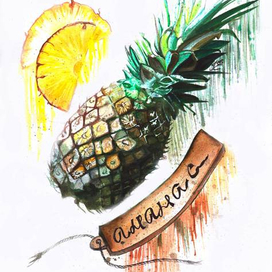 Сочный ананас