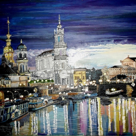 Mina-Danil-Lights on church 2012