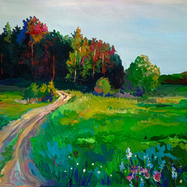 пейзаж летний