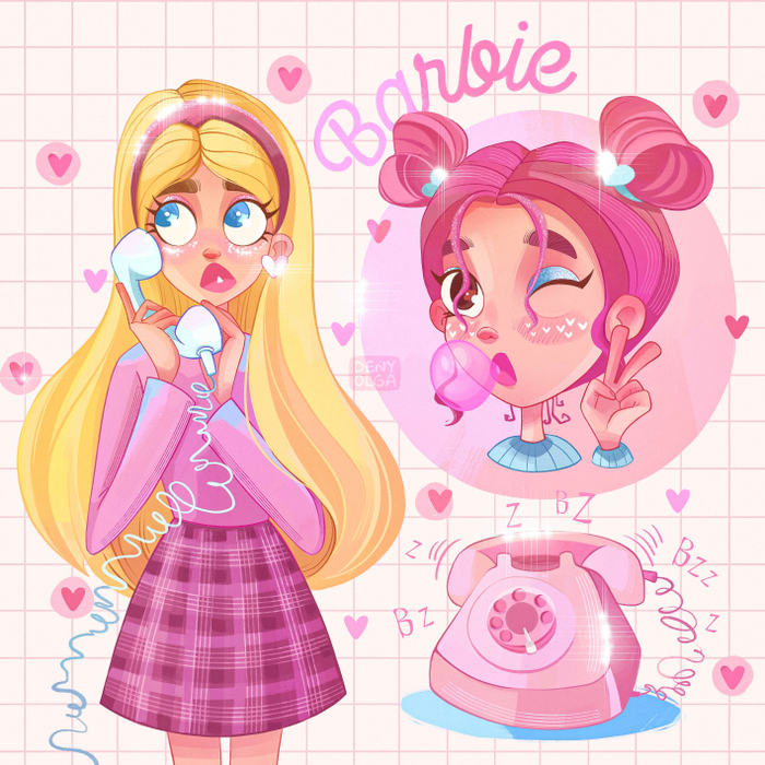 Барби. Дизайн персонажа 