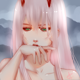 darling in the franxx Zero Two 002