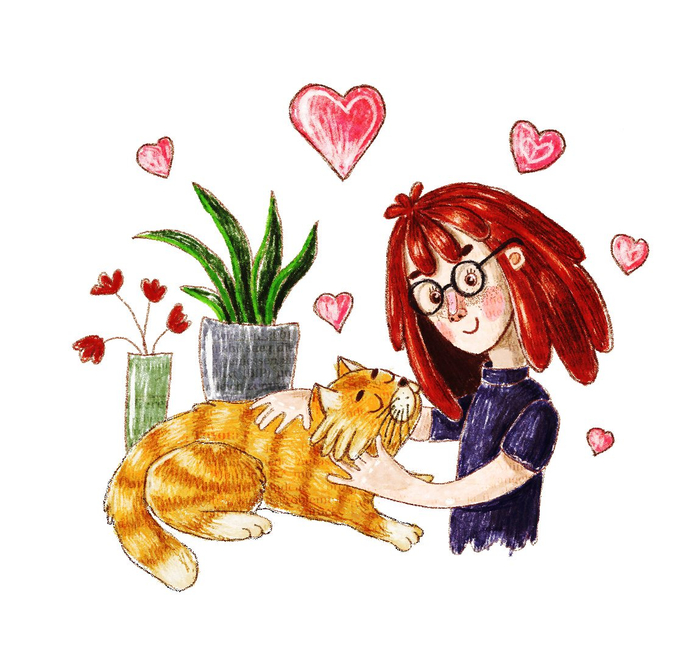 Любительница котов.