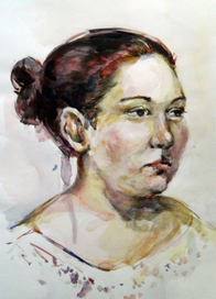 женский портрет