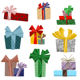 Новогодние стикеры 