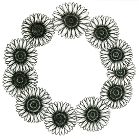 Цветочная рамка