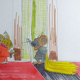 Мышь рыцарь 