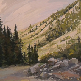 Киргизия. Горы.